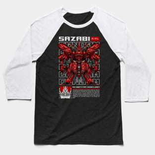 Sazabi Gundam Series Baseball T-Shirt